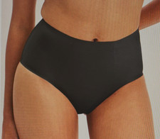 KNIX XXXXL 4 BLACK Stretch Leak Proof No Show High Rise Brief Panties