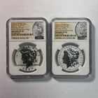 2023-S $1 Morgan/Peace Silver Dollar Coin Reverse Proof Set NGC PF70.