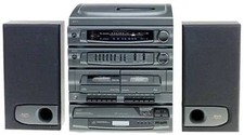 Multi-Function CD/Radio/Cassette/Turntable Stereo System GPX