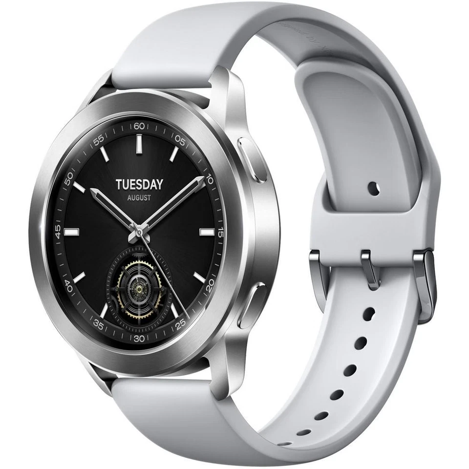 Xiaomi Watch S3 Smartwatch Silver (22 mm) Fluorkautschuk, Foto 1 von 5