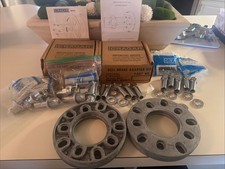 Rare Vintage Nos Cragar Wheel Disc Brake Adapter Kit 4 Spacers 20 Lug Nuts 29102