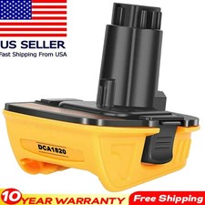 20V Battery Adapter Converter 18V to 20V Max Li-Ion Tools For DEWALT DCA1820