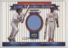 2002 World Series Heroes Classic Match-Ups Ozzie Smith Robin Yount #MU82 HOF 1h1