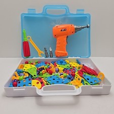 Design and Drill Toy, DIY Building Toys for Kids Ages 3-8, Educational STEM