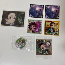 Tanjiro Kamado Acrylic Keychain Sticker Card Dice Demon Slayer