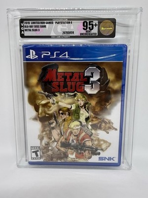 Metal Slug 3 VGA 95+ Mint Uncirculated Sealed PlayStation 4 PS4 Limited Run 2019