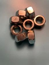 M12- 1.75 NUT COARSE THREAD DIN 934 PLATED SET OF 8 PIECES M12X1.75 NUT