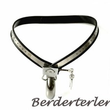 Male Chastity Belt Stainless steel Cage Device Invisible Pants Adjustable New