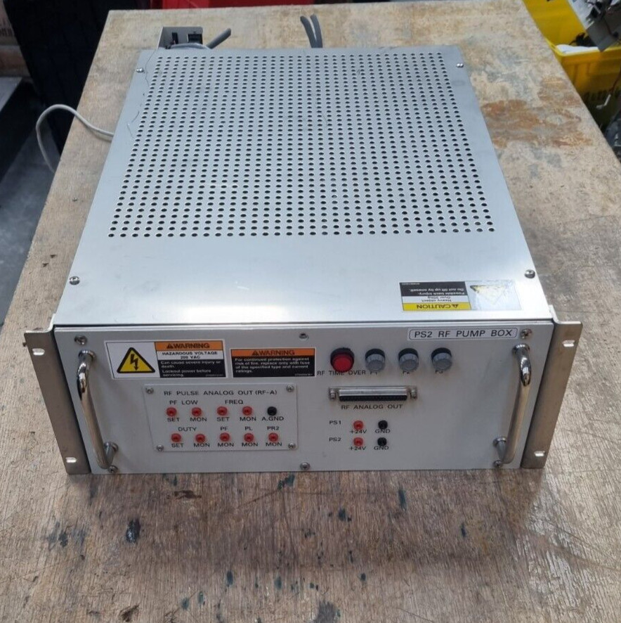 TEL TOKYO ELECTRON PS2 H00760 PS2 RF PUMP BOX (br3.2)