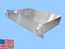 2U DIY All Aluminum Par Metal Rackmount Chassis Enclosure 12-19123N 