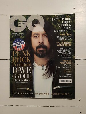 ***GQ Magazine***British - June 2018 - Foo Fighters - Dave Grohl