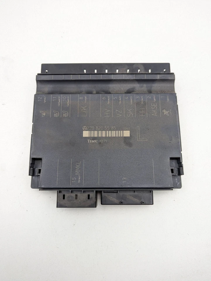 2003-2006 Mercedes-Benz S430 W220 Front Driver Seat Control Module 2208205585 - Image 4 of 4