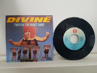 Divine   Twistin' the night away / A Divine good time 1985 LP 7'' Shoot your shot