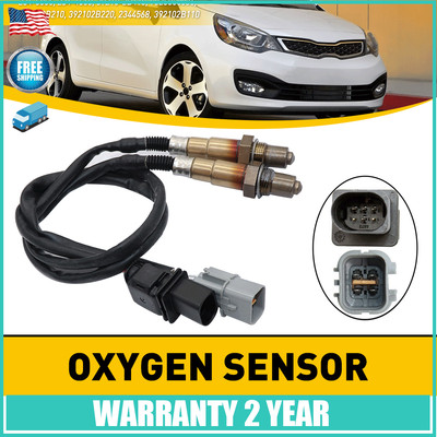 2 Oxygen Sensor 02 O2 For 2012-2014 Hyundai Accent L4 1.6L GL GLS GS L SE OXILAM