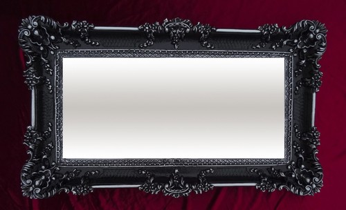 XXL WANDSPIEGEL SILBER 96x57 ANTIK BAROCK SHABBY CHIC FLURSPIEGEL SCHMINKSPIEGEL - Picture 132 of 160