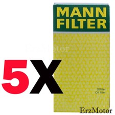 MANN FILTER ÖLFILTER FILTEREINSATZ MIT DICHTUNG HU 820 x FÜR OPEL - 5 STÜCK