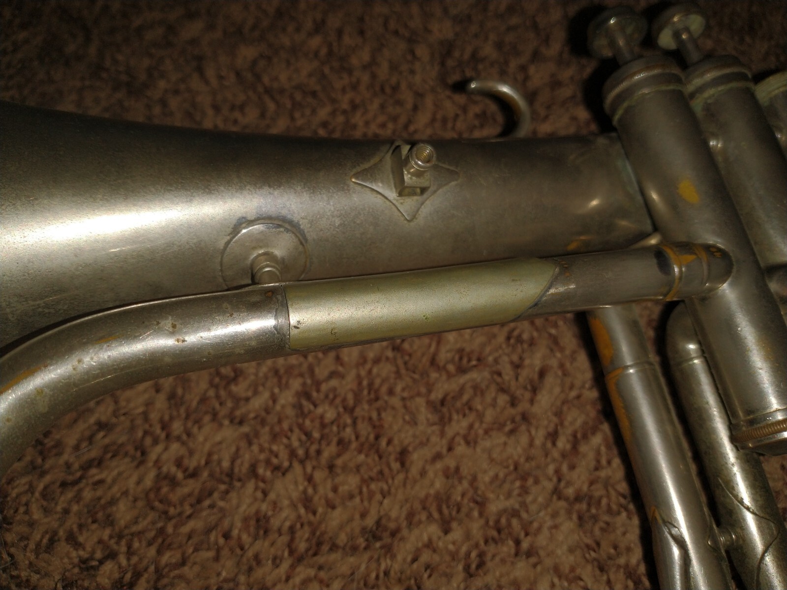 Couesnon Flugelhorn, Damaged, For Parts Or Repair eBay