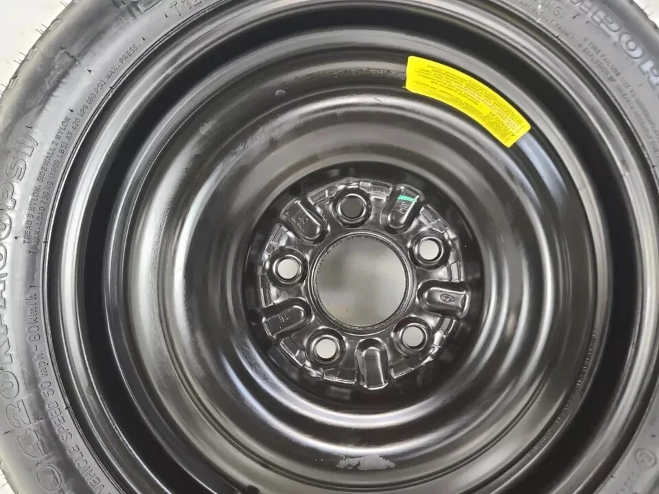 Neumático de repuesto con kit Jack 16" para Kia Optima Compact Donut 2011 2018. Foto 3 de 4