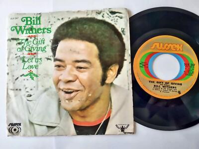 Bill Withers - The gift of giving 7'' Vinyl US WITH COVER/ Christmas