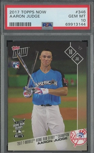 2017 Topps Now #346 Aaron Judge RC - PSA 10 69913144