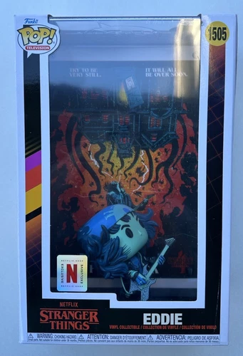 Funko Pop Stranger Things Eddie Piggyback #1505 Netflix Exclusive DAMAGED