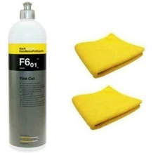 KOCH CHEMIE FINE CUT COMPOUND | F6.01 1 LITER 33.8OZ W/ TOWELS