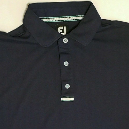 FootJoy Golf Polo Shirt XL Dark Blue 