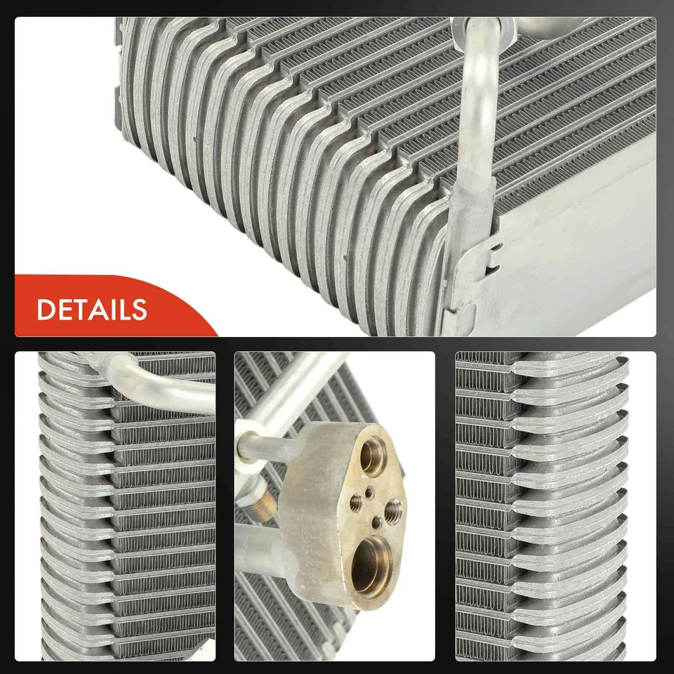 Núcleo evaporador de aire acondicionado de aluminio A-Premium para Hyundai Elantra Scoupe 1993-1995 Foto 4 de 4