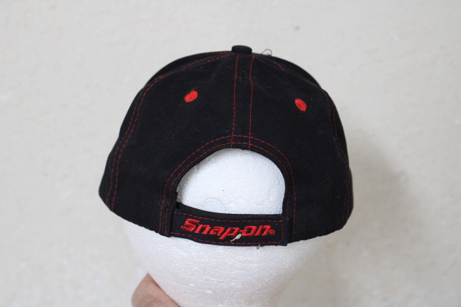 Snap On Tools  Baseball Cap Hat Adjustable Black - image 6