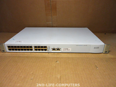 3Com SuperStack III Ethernet Switch 4226T 24-Ports 3C17300 10/100  NETZWERK