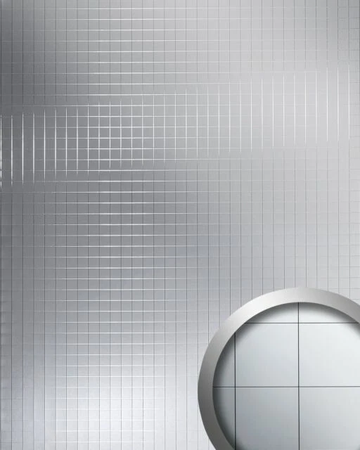 Living Room Silver Wallpaper Wall Panels