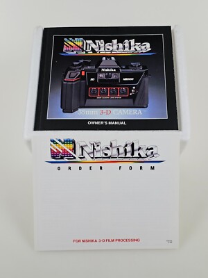 Nishika 35mm 3D Camera N8000 30mm Quadra 4 Lens System