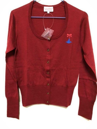 Vivienne Westwood Orb Red Cardigan M 