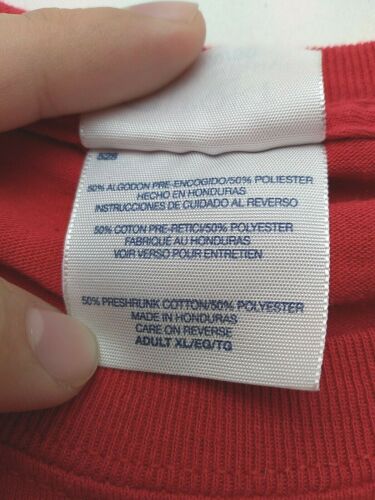 AAA Versicherung T-Shirt Erwachsene XL Cares Volunteer rot kurzarm doppelseitig - Bild 5 von 9