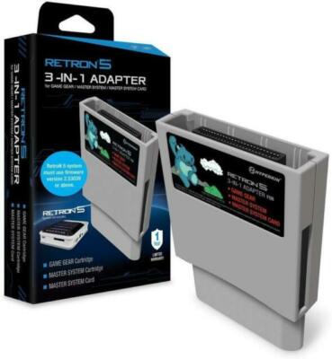 Hyperkin RetroN 5 3-in-1 Adapter for Game Gear/Master System/Master System Card