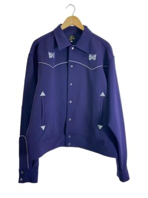 Needles Others 22AW Piping Cowboy Jacket L Polyester Purple Needles Others 22AW Piping Cowboy Jacket L Polyester Purple