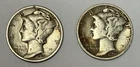 1931 S Mercury Dime 10¢ (90% Silver) ~ Lot of 2