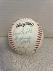 Multi Signed Baseball David Wells 👀 And Others No Coa