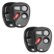 2 Key Fob Remote Shell Case Replacement for Chevrolet GMC 10443537 25678792