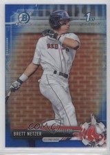 2017 Bowman Draft Chrome Blue Refractor 87/150 Brett Netzer #BDC-31 4fv
