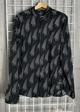 Scotch & Soda Men’s size XL Abstract Print Button Up Shirt Regular