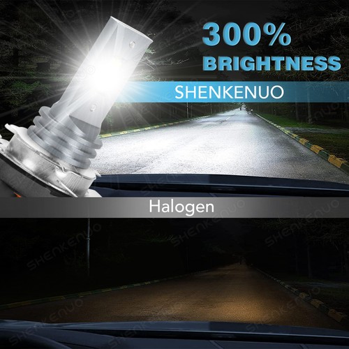 2X H15 LED Bulbs High Beam DRL Headlights Conversion Kits 55W 6000K Super Bright - Picture 2 of 8