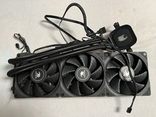iBUYPOWER 360mm ARGB Liquid CPU Cooler AIO 3x120mm PWM Fans Intel AMD Black