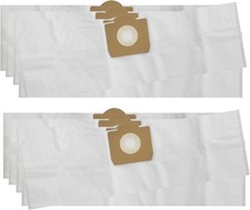 10 x Parkside Lidl Fleece Cloth Microfibre Dust Bags PNTS1300 Vacuum 1400, 1500