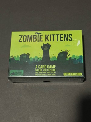 Zombie Kittens Card Game by Exploding Kittens - Fun Family Card Games for Adults
