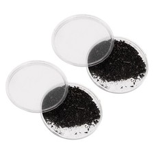2Pcs Durable Iron Shavings Boxes Magnetic Science Experiments Educational Kit
