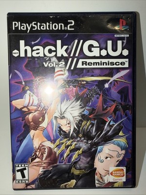 .hack GU Reminisce Dot PlayStation 2 PS2 game Complete CIB 