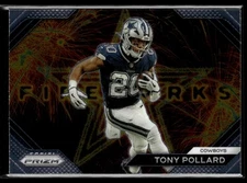 2023 Panini Prizm #F-15 Tony Pollard Fireworks