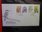 AUSTRALIA 2010 Australian Kingfishers Set 4 Stamps First Day Cover