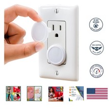 Childproof Electric Plug Protectors 50-Pack  Easy Installation  Modern Design
